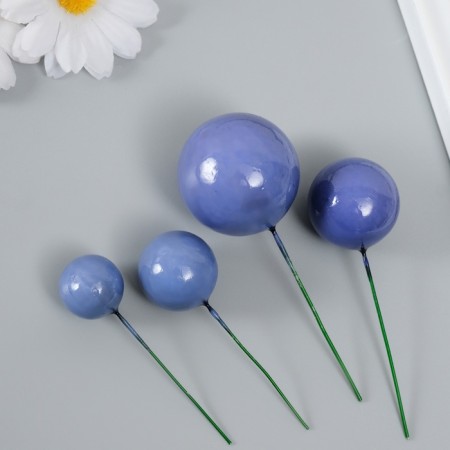 Decor for creativity "Balls" d = 2; 3; 3.5 and 4 cm set 20 pcs-1
