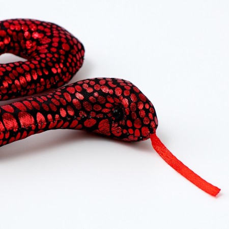 Soft magnet "Snake" shiny, 9 cm, color mix-3