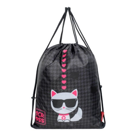 School backpack by Ergon. Spray Across 194 37*28*12 Virgo + Pen, Back Cher/Rose 24-194-13-7