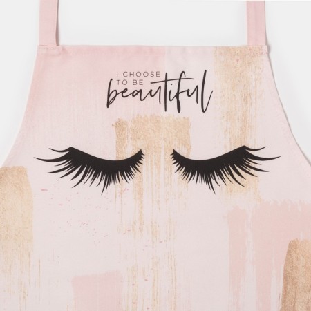 Apron Ethel Hello Beautiful 70x60 cm, 100% cotton, sarzha 190 g/m2-1