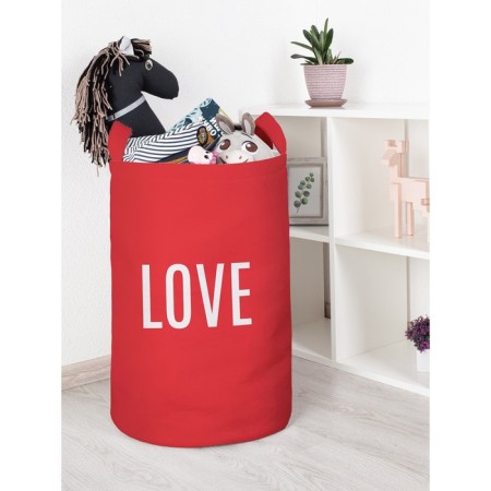 Basket for toys "Love, size 40x60 cm