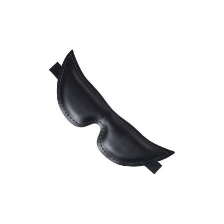 Mask soft closed acute Pecado BDSM, genuine leather, black-1