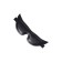 Mask soft closed acute Pecado BDSM, genuine leather, black