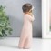 Polystone souvenir "Girl with pink callas" 4x4.5x13 cm