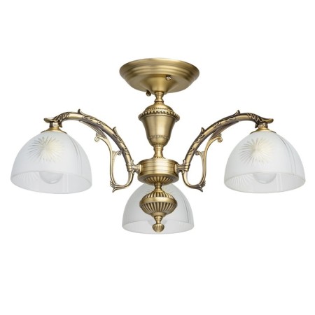 Ariadne chandelier, 3x60W E27, antique bronze