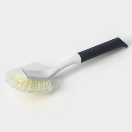 Raccoon Breeze dishwashing brush, comfortable pen, 30 × 6.5 × 8.5 cm, pile 2.5 cm-4