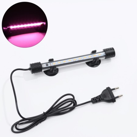 Underwater lamp, Jingye, 17.5 cm, 2 watts, pink