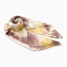 Women's scarf minku rr 70*70 cm, col. brown