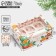 Box for cupcakes is folding with bilateral application "Happy New Year", 25 x 17 x 10 cm, new year