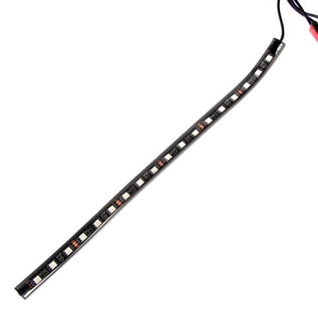 Salon backlight 18 LED-5050, 32 cm, remote control, light music, multicate RGB, 4 pcs-2