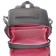 Grizzly frame backpack, 36 x 28 x 20 cm, LED backlight with a key fob, gray