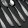 Set of dining room "Uralochka", 60 items, thickness 2 mm, decorative box, silver color