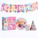 A set of paper utensils, on 6 people "Happy Birthday!", Cold heart
