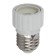 Adapter era E27-gu10 plastic, white