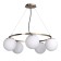 Olivia chandelier, size 65x84x65 cm, 25W 5XE27