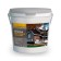 Paint for roofs and basements, 7 kg, brown color
