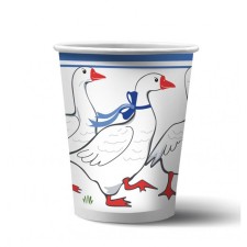 A set of paper glasses 