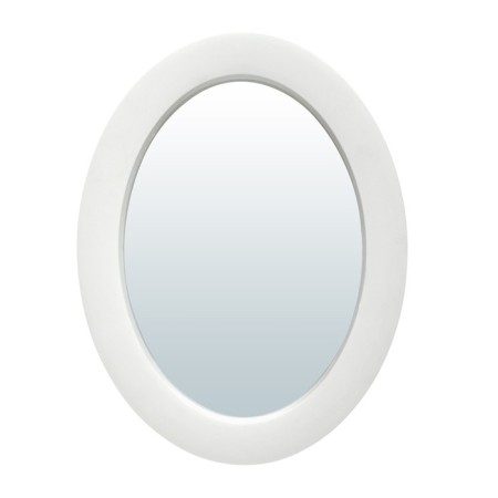 QWERTY mirrors “Naples”, wall -mounted, 3 pcs, d = 26 cm, white color-3
