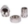 Detacible connection Stout SFT-0059-000012, Corner, American, 1/2 ", Nickelled Brass