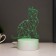Touch -lamp "Cat sit" LED 7 colors USB/from white batteries