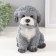 Figure "Puel Poodle" 14.5 x 10 x 14 cm.