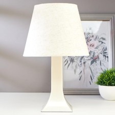 Table lamp 62104 1he27 15W light beige d = 22 cm, h = 34.5 cm risalux