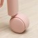 Floor-shaped shelf 4-section, on wheels, color tea rose