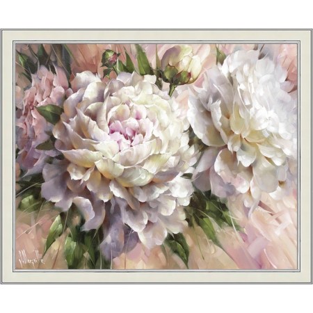 Reproduction of the painting "Pink silk", 40x50, frame (45-a355)