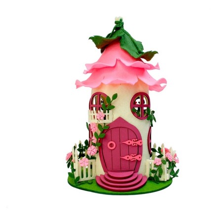 Lamp "Fairy House", a set for creativity, 25.5 × 25.5 × 5 cm-3