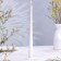 Antique candle, 4x35 cm, white