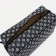 Cosmetic bag with lightning, black color