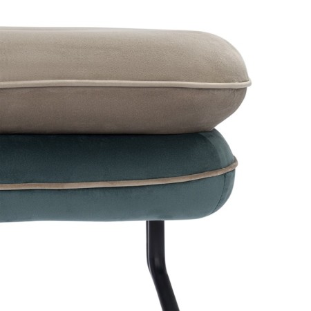 PEA PEA, 497 × 403 × 425 mm, velor, beige color / blue-green-3