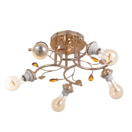 Greta chandelier BP 5x40W E27 Gold Model: 2600553