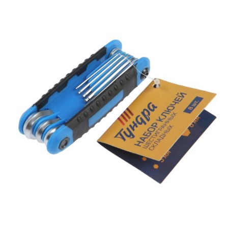A set of keys of imbus folding tundra, with a ball, 1.5 - 8 mm, 8 pcs.-3