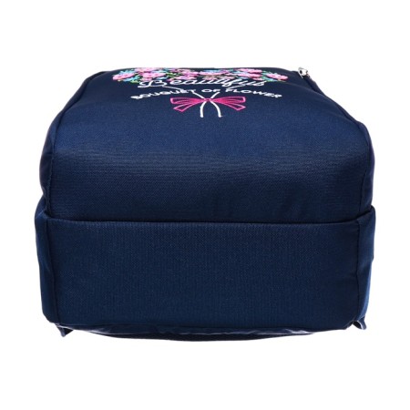 School backpack, 39 x 26 x 17 cm, Grizzly, ergonomic back, blue-5