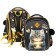 School backpack 37 x 28 x 13cm, ergonomic back, Across 557, gray
