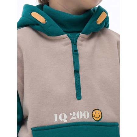 Hudy for the boy Pelican, height 110 cm, green color-10