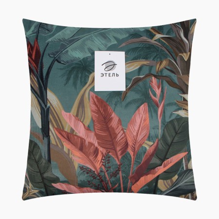Pillowess Decorative Ethel Leaves 45x45cm, Polyester, Velur-5