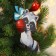New Year's wooden pendant "New Year! Raccoon "