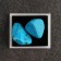 Stone, souvenir "Blue", 6 x 6 x 4cm