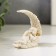 Polystone souvenir "Snowthrough angel sleeping on a feather" mix, 5x5.5x2.5 cm