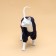 Sweep for animals with a hood, size 2xl (DS 55 cm). Blue