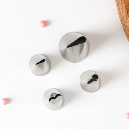 A set of pastry -fidgets "Rufi", 4 pcs (1.8 × 3.5 cm, 2.5 × 3.8 cm)-1