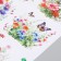 Stick plastic interior color "Flower meadow" 42x57 cm