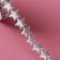 Figure tape "Stars", 15 mm, 9 ± 0.5 m, silver color