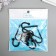 Metal hook "with a ball" black 4.9x2.5 cm