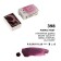 A watercolor art in a cuvette 2.5 ml, ZHK "White Nights", purple haze