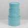 A set of hats 3 in 1 blue, gift packaging, 16 x 10, 14 x 9, 13 x 8.5 cm