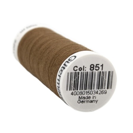 SEW-HALL thread for all materials, 200 m, 748277 (851 Dark Sepa)-1