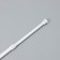 Universal cornice, sliding 30-50 cm, white color